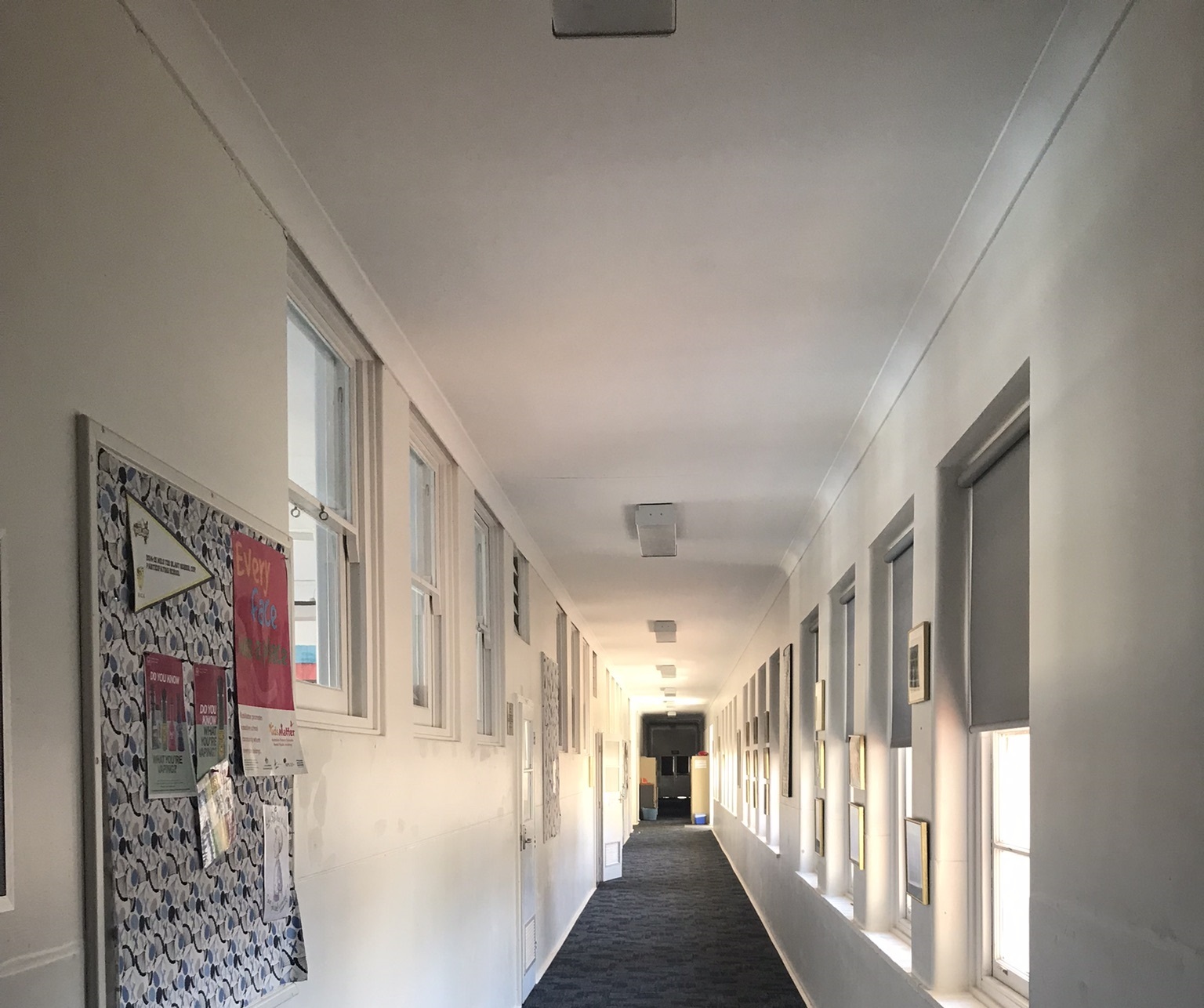School Corridor